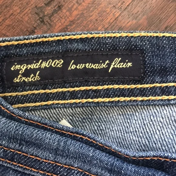 Vintage Y2K citizens of Humanity Ingrid #002 Low Waist Flair Jeans Size 29 - Picture 3 of 16